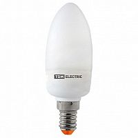 Лампа энергосберегающая КЛЛ-С-11 Вт-2700 К–Е14 (mini) |  код. SQ0323-0134 |  TDM